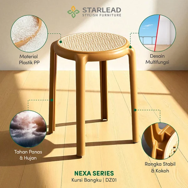 STARLEAD Kursi Plastik - Nexa Series - Image 2