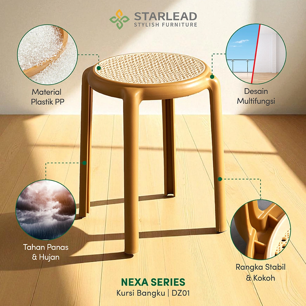 STARLEAD Kursi Plastik - Nexa Series