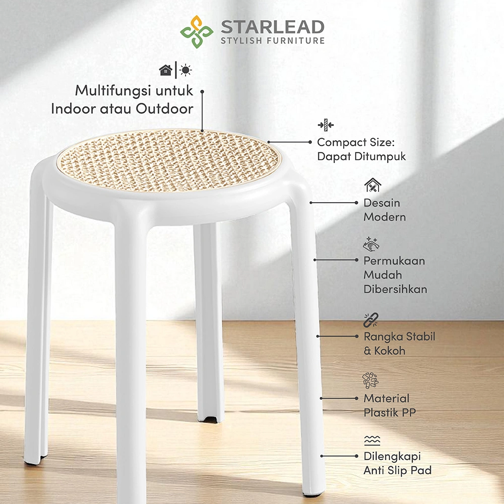 STARLEAD Kursi Plastik - Nexa Series