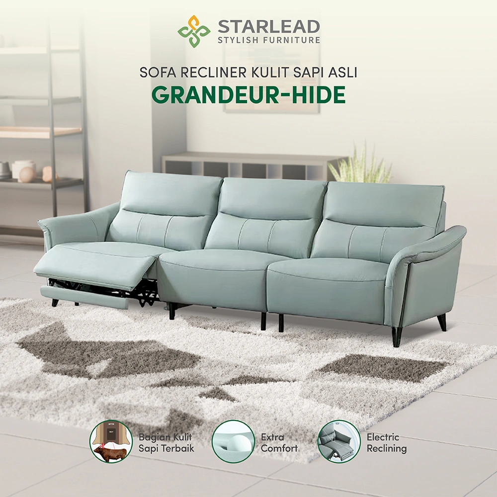 STARLEAD Recliner Sofa - Grandeur-Hide