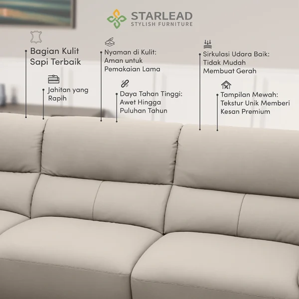 STARLEAD Sofa - Modalux - Image 3