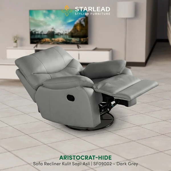 STARLEAD Recliner Sofa - Aristocrat-Hide - Image 9
