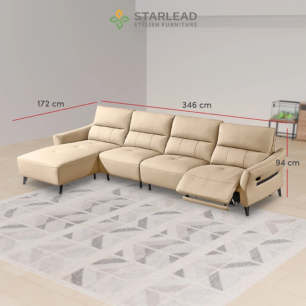 STARLEAD Recliner Sofa - Opulent-Hide