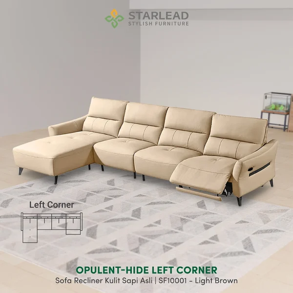 STARLEAD Recliner Sofa - Opulent-Hide - Image 8