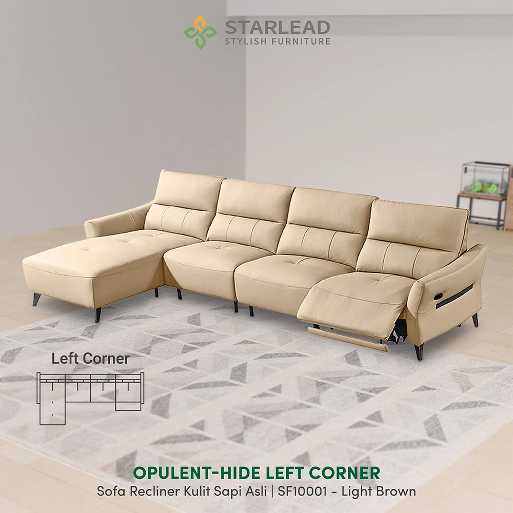 STARLEAD Recliner Sofa - Opulent-Hide