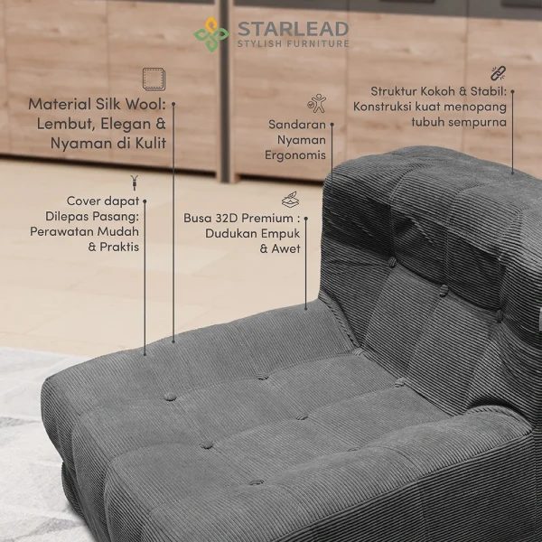 STARLEAD Sofa Compressible - Waffle Box - Image 3