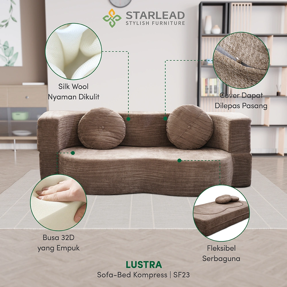 STARLEAD Sofa Compressible - Sofa Bed Lustra