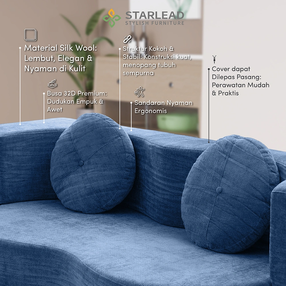 STARLEAD Sofa Compressible - Sofa Bed Lustra