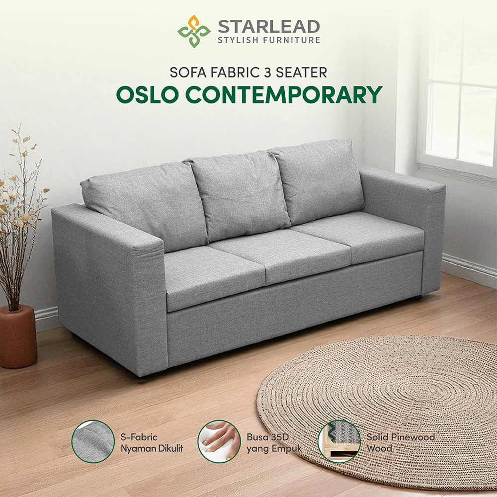 STARLEAD Sofa Fabric - Oslo Contemporary