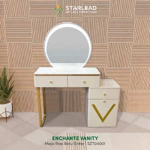 STARLEAD Meja Rias Sintered Stone – Enchante Vanity