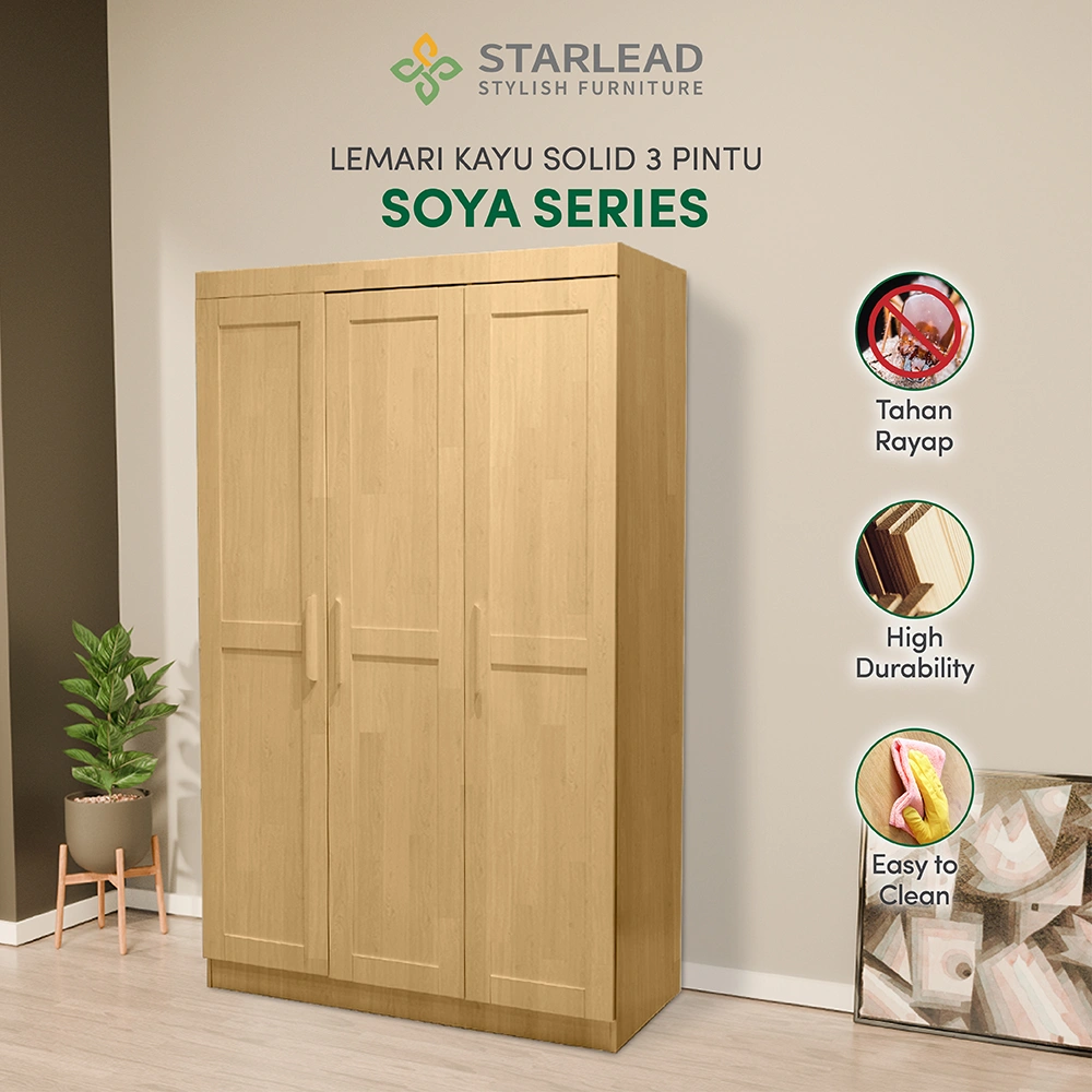 STARLEAD Lemari Baju - Soya Series
