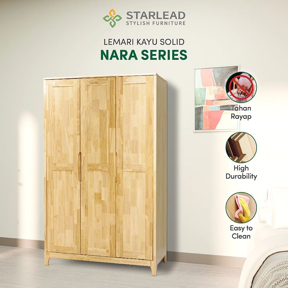 STARLEAD Lemari Baju - Nara 3D