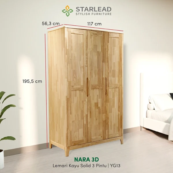 STARLEAD Lemari Baju - Nara 3D - Image 4