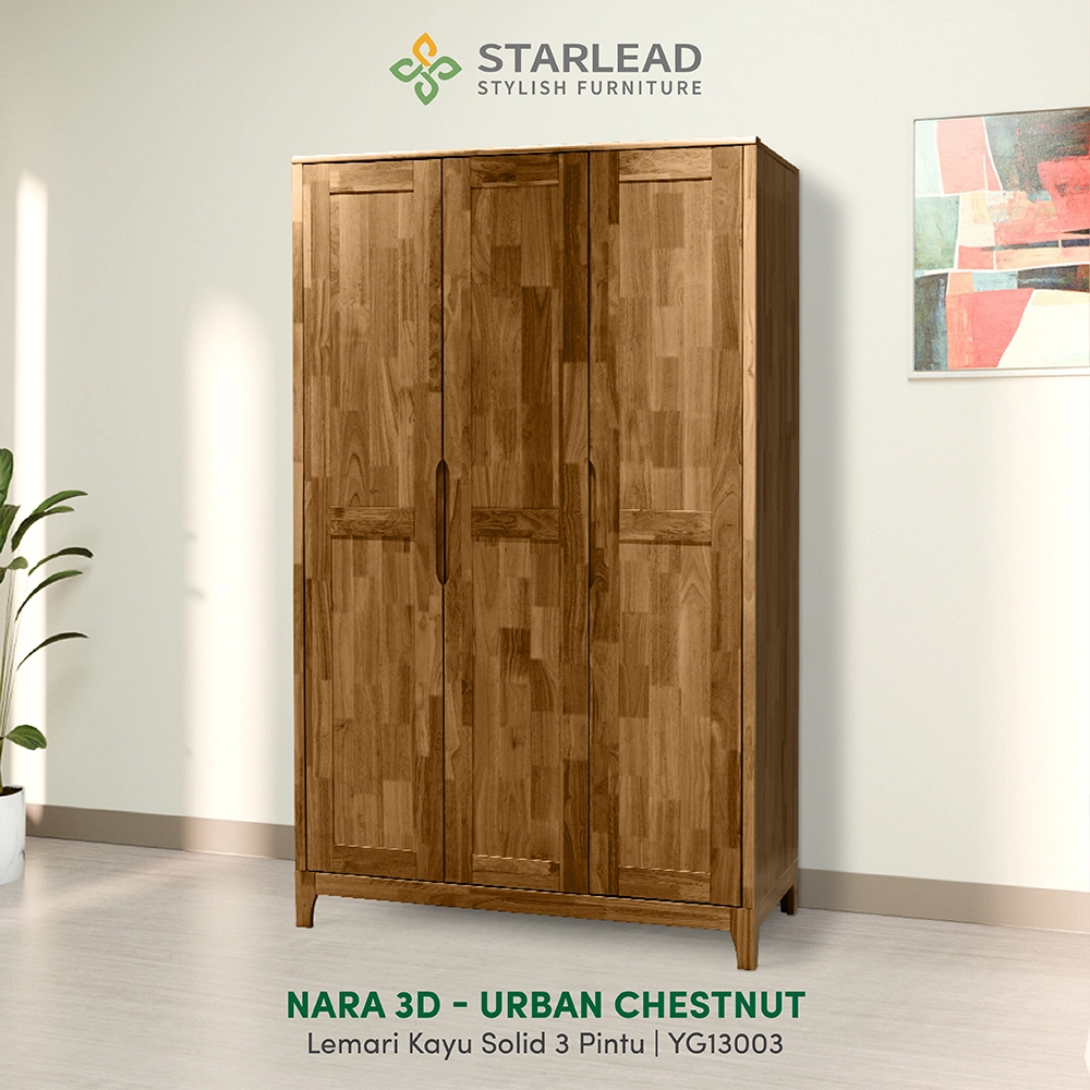 STARLEAD Lemari Baju - Nara 3D