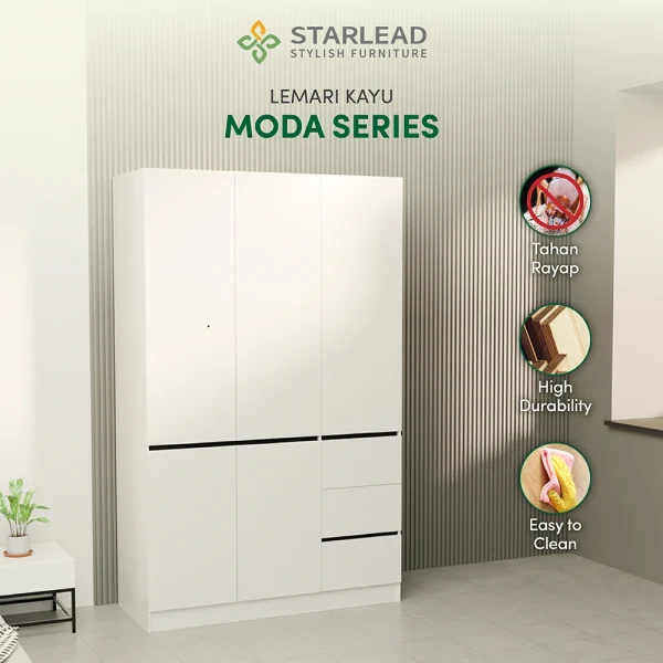 STARLEAD Lemari Baju - Moda Series - Image 1