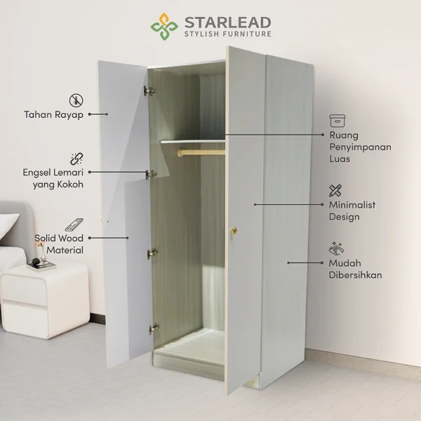 STARLEAD Lemari Baju - Yugen Series - Image 3
