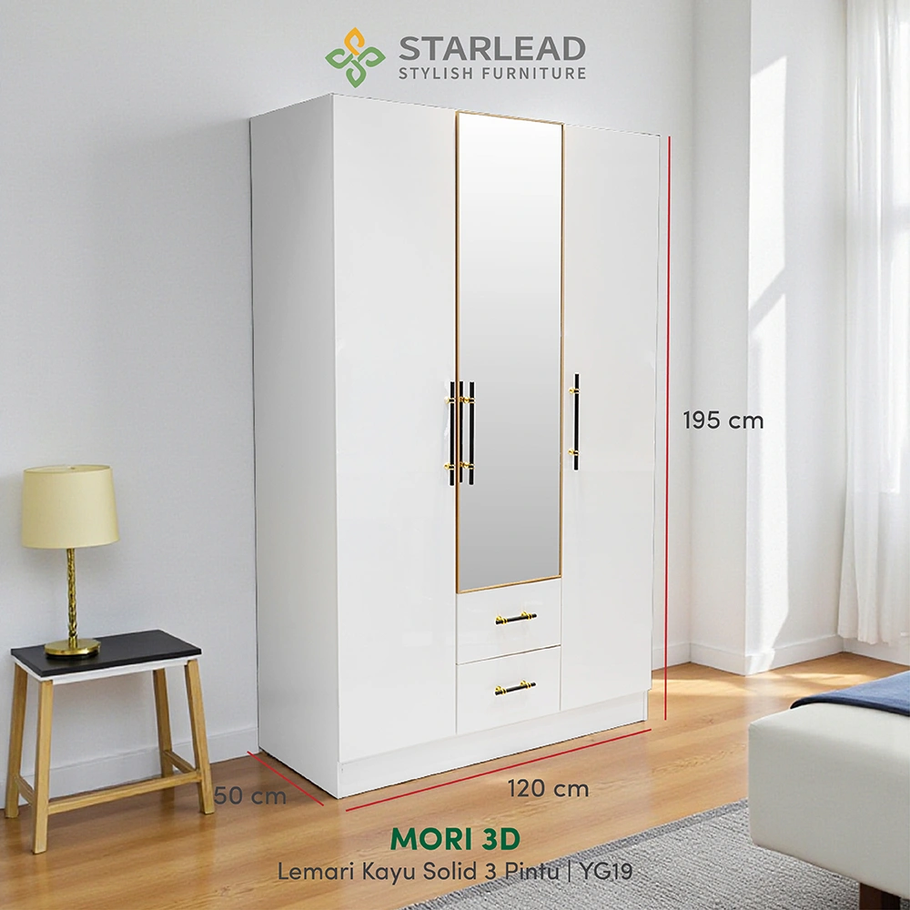 STARLEAD Lemari Baju - Mori 3D