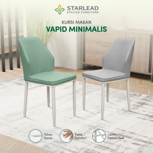 STARLEAD Kursi Makan - Vapid Minimalis
