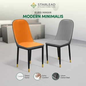 STARLEAD Kursi Makan - Modern Minimalis
