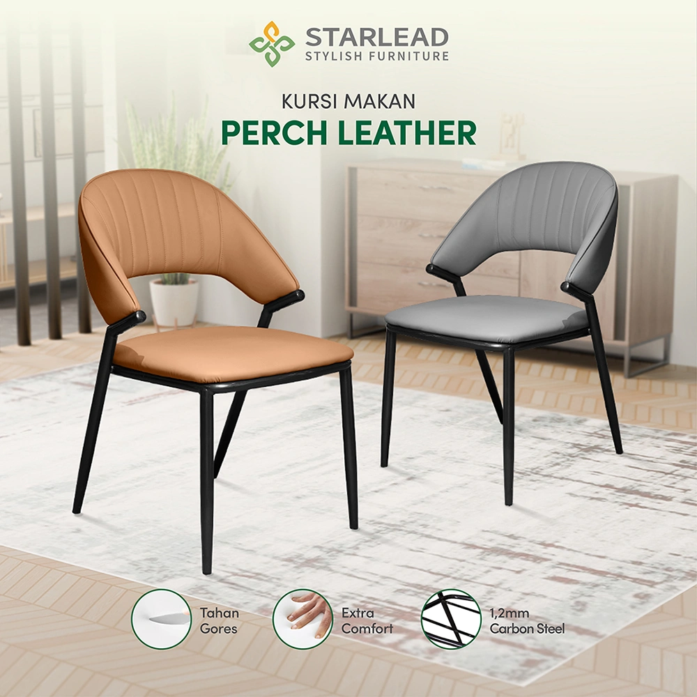 STARLEAD Kursi Makan - Perch Leather