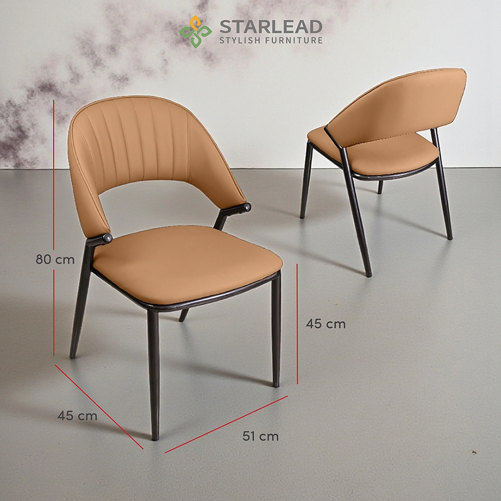 STARLEAD Kursi Makan - Perch Leather