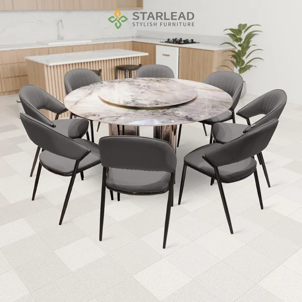 STARLEAD Kursi Makan - Perch Leather - Image 6