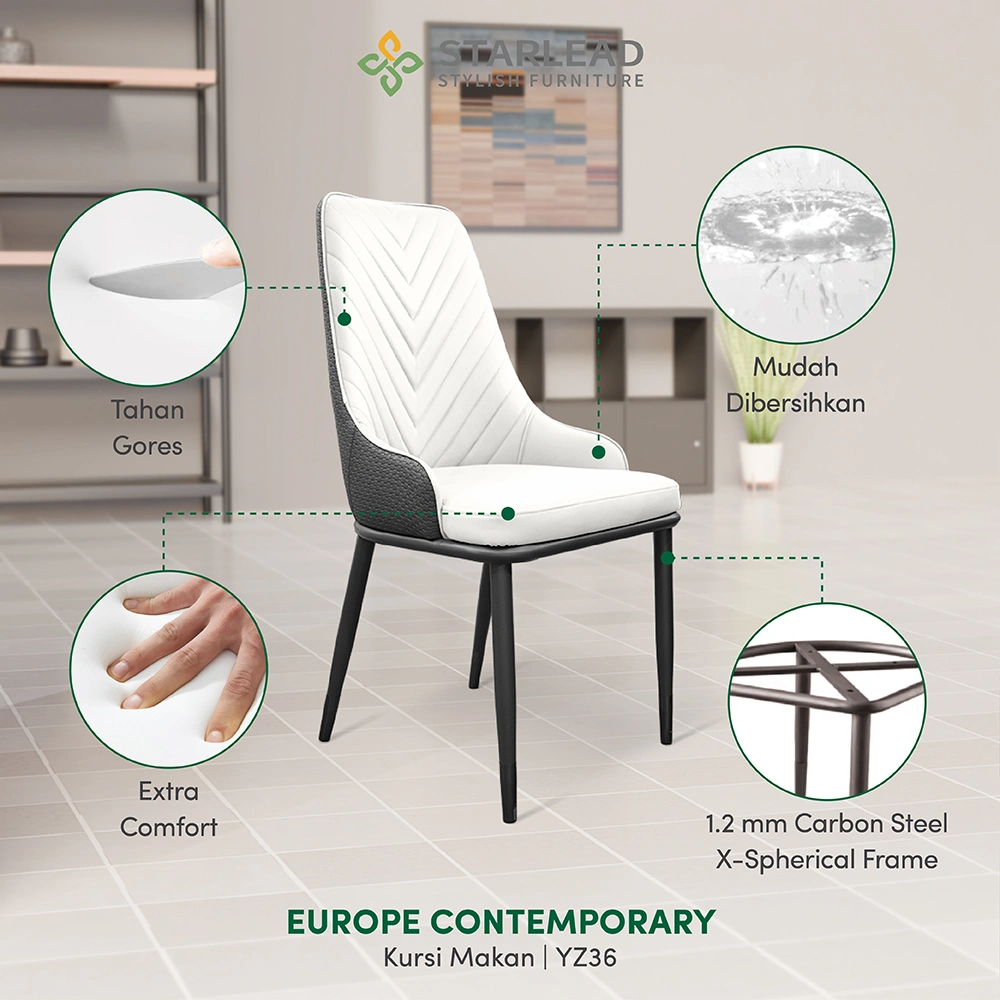 STARLEAD Kursi Makan - Europe Contemporary