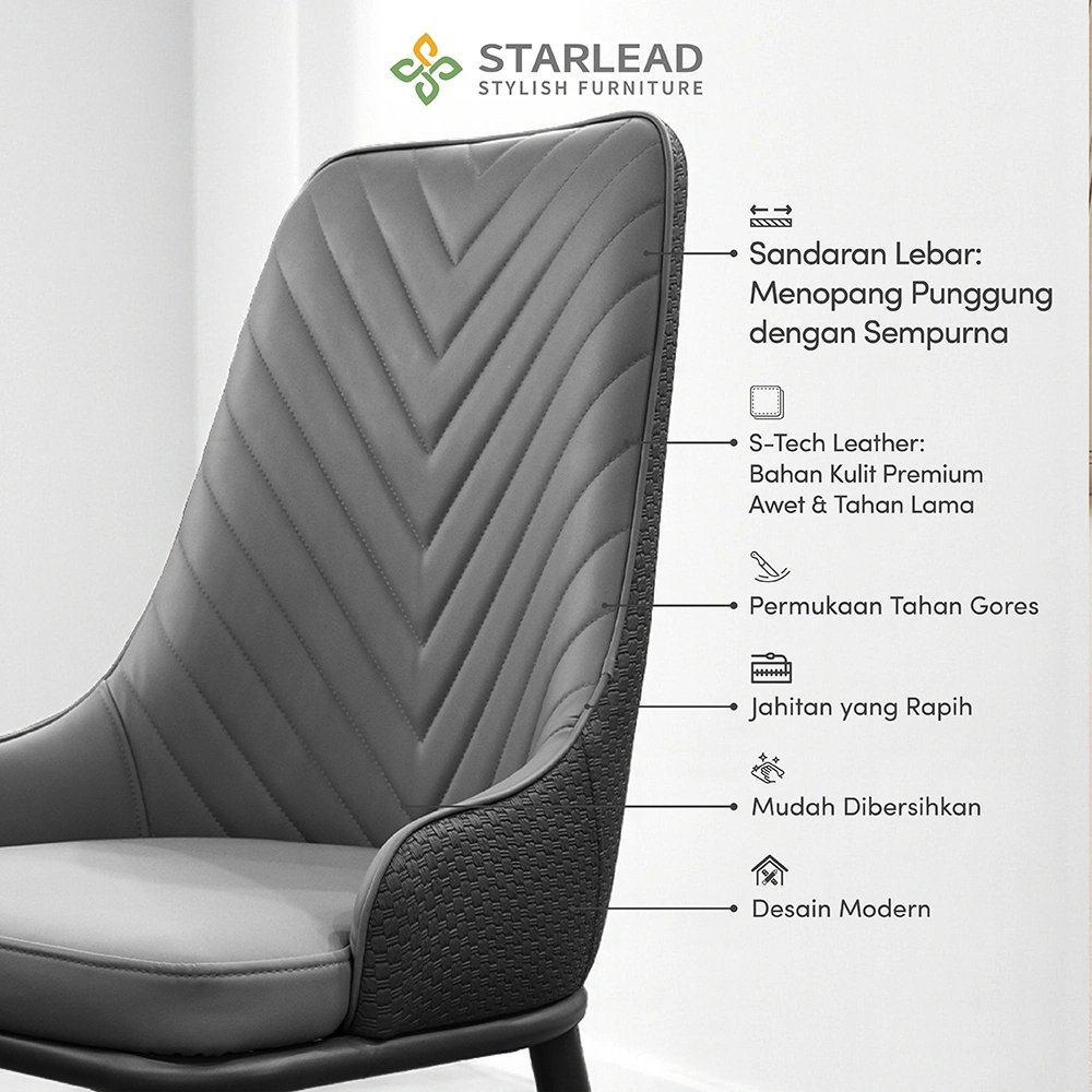 STARLEAD Kursi Makan - Europe Contemporary