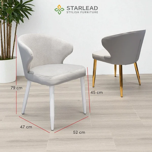 STARLEAD Kursi Makan - Sora Linen - Image 5
