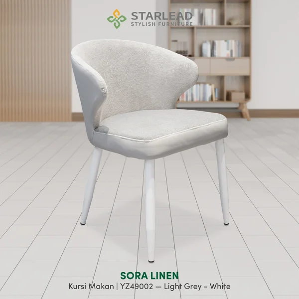 STARLEAD Kursi Makan - Sora Linen - Image 8