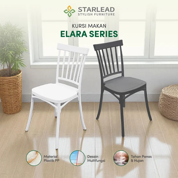 STARLEAD Kursi Plastik - Elara Series - Image 1