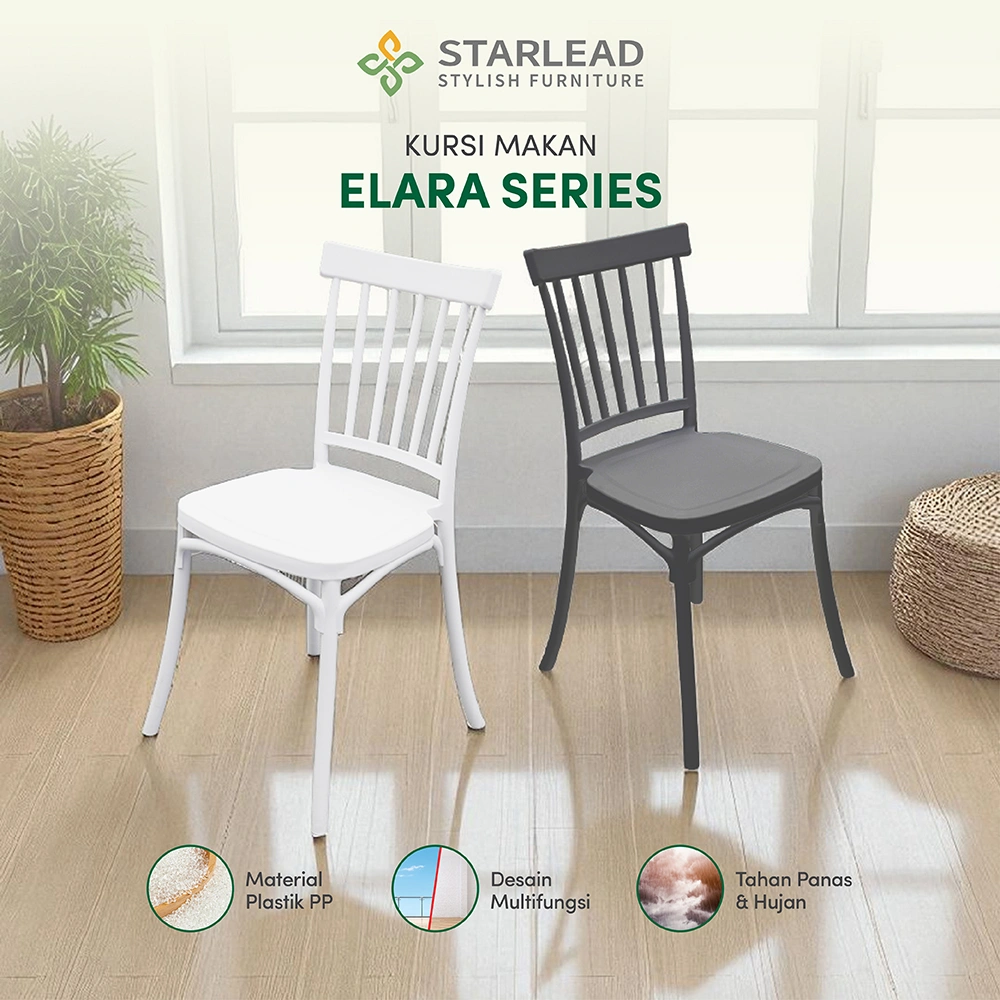 STARLEAD Kursi Plastik - Elara Series