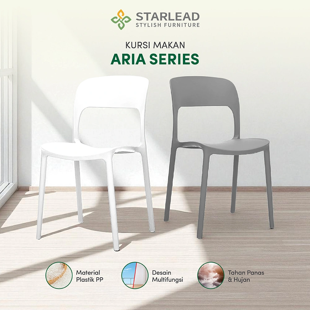 STARLEAD Kursi Plastik - Aria Series