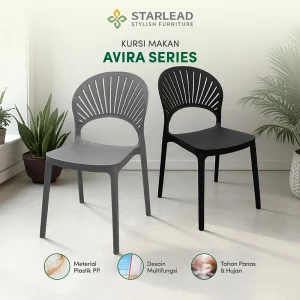 STARLEAD Kursi Plastik - Avira Series