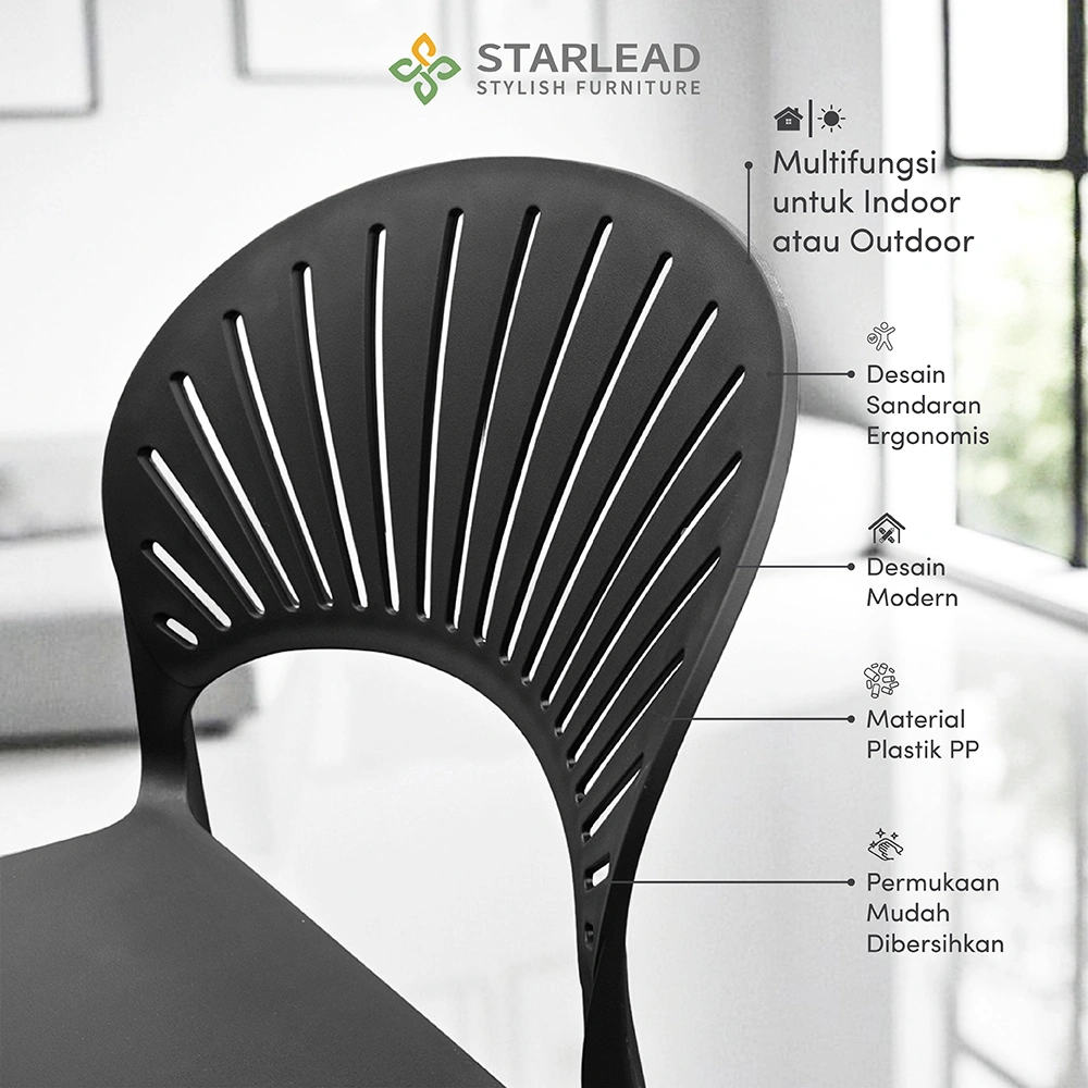 STARLEAD Kursi Plastik - Avira Series